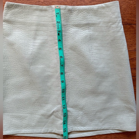 Nanamacs mint textured skirt - Picture 8 of 11